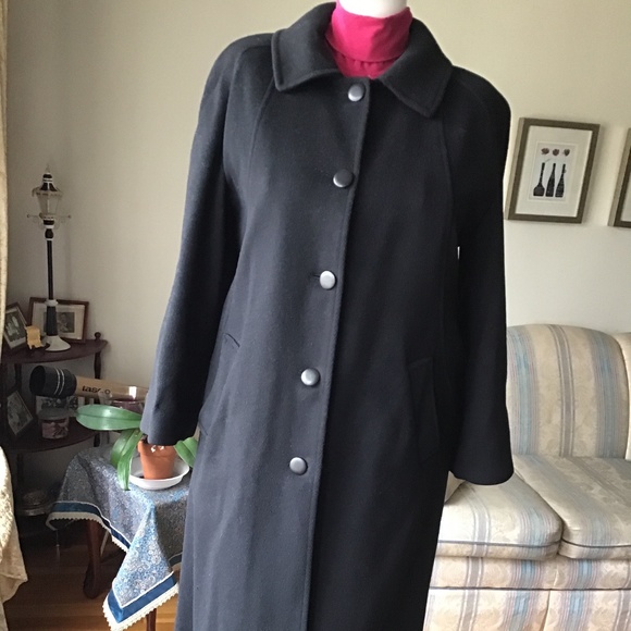 London Fog %100 wool long coat - Picture 2 of 16